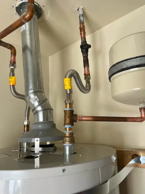 Water heater installation and plumbing repair in Corning